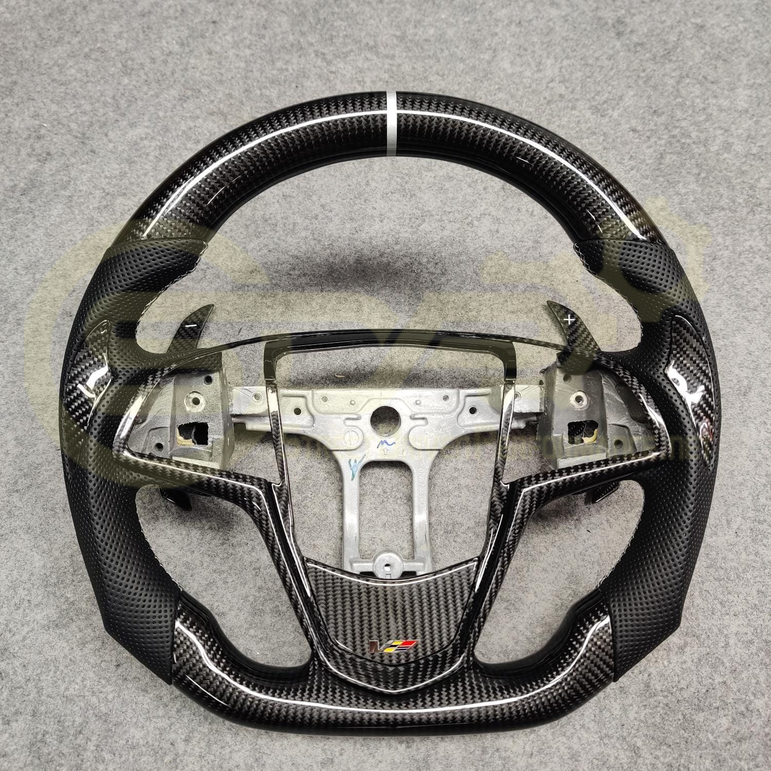 2013 - 2019 Cadillac ATS & ATS-V Custom Carbon Fiber Steering Wheel with options