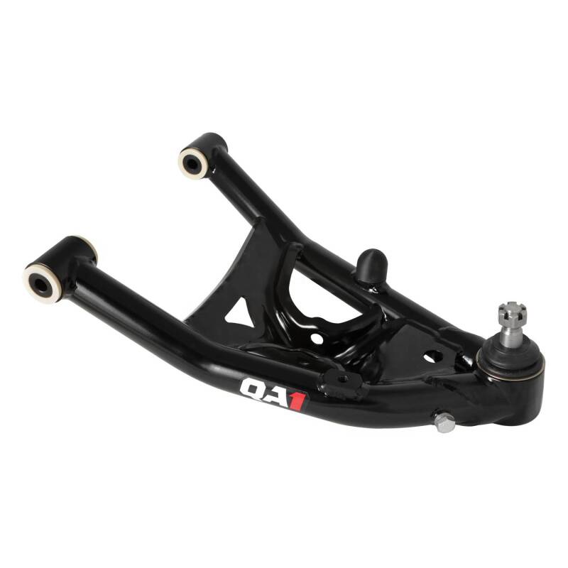 QA1 front lower control arm kit for 1967-69 GM F-Body and 1968-74 X-Body cars, featuring durable control arms for pro-touring.