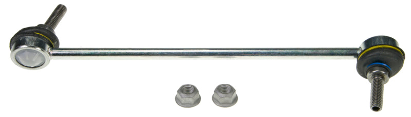 Moog BMW 540i front sway bar endlink, automotive suspension component with ball joint and stabilizer link for BMW 97-03.