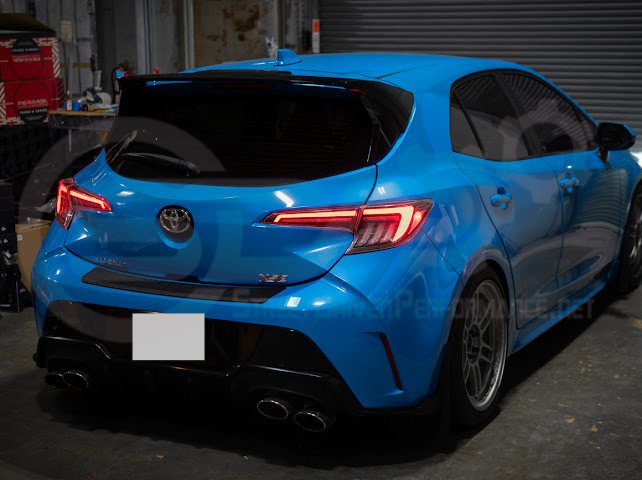 2019-UP COROLLA HATCHBACK GR SEQUENTIAL SIGNAL LED CLEAR REAR TAILLIGHTS PAIR
