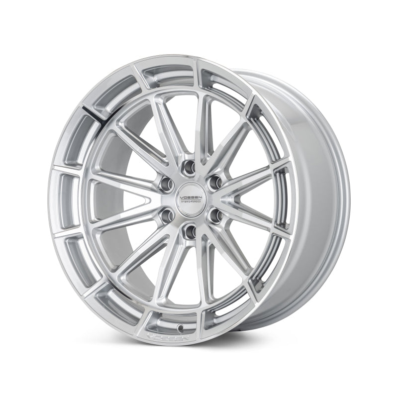 Vossen HFX-5 24X12 / 8X165.1 / ET44 / ULTRA DEEP / 125.1 - Silver Polished