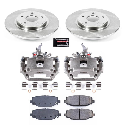PowerStop rear brake kit with calipers for 2012-2018 Dodge Journey, OE style auto specialty brake replacement.