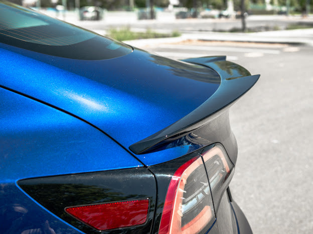 2017-UP TESLA MODEL 3 REAR TRUNK LID SPOILER WING