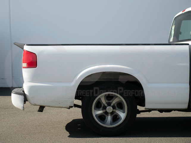 1994-2004 Chevrolet S-10 Street Series MATTE BLACK Rear Tailgate Trunk Spoiler Wing