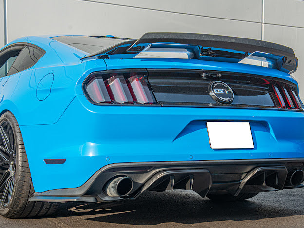 2015-17 FORD MUSTANG | RTR PERFORMANCE PACKAGE 3PCS BUMPER DIFFUSER