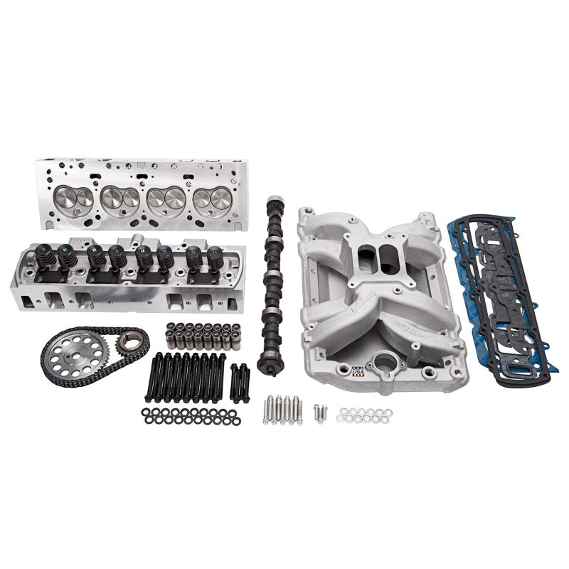 Edelbrock Performer RPM Big Block V8 cylinder heads for Oldsmobile 1965-1976 400-500 HP engine top end kit