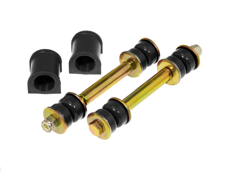 Prothane 79-88 Toyota P/U and 4Runner 4WD front sway bar bushings in black, 19mm diameter, for vehicle suspension.