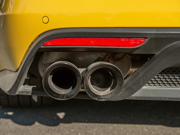 2015-17 FORD MUSTANG | GT350 STYLE REAR BUMPER QUAD TIPS DIFFUSER