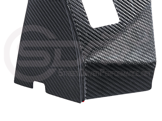 2020+ Chevrolet Corvette C8 Coupe | CARBON FIBER Rear Hatch B Pillar Hinge Cover Pair