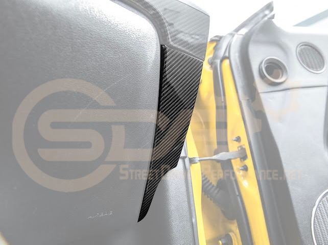 2015-2023 FORD MUSTANG S550 | CARBON FIBER  DASHBOARD LOWER TRIM COVER PAIR