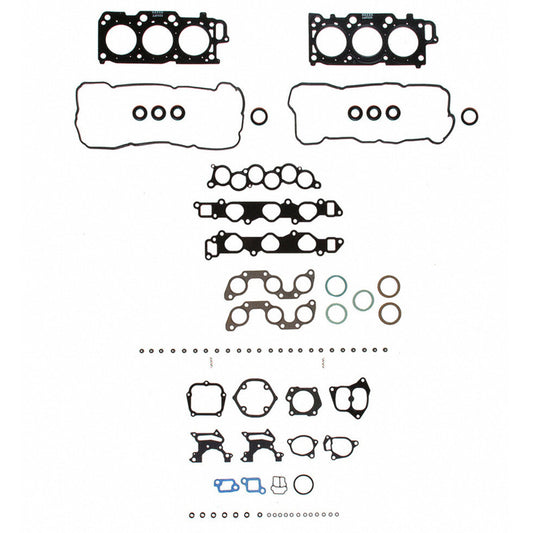 Fel-Pro Toyota Highlander HS 9592 PT-2 PermaTorque engine cylinder head gasket set, showing the gaskets laid out on a white background.