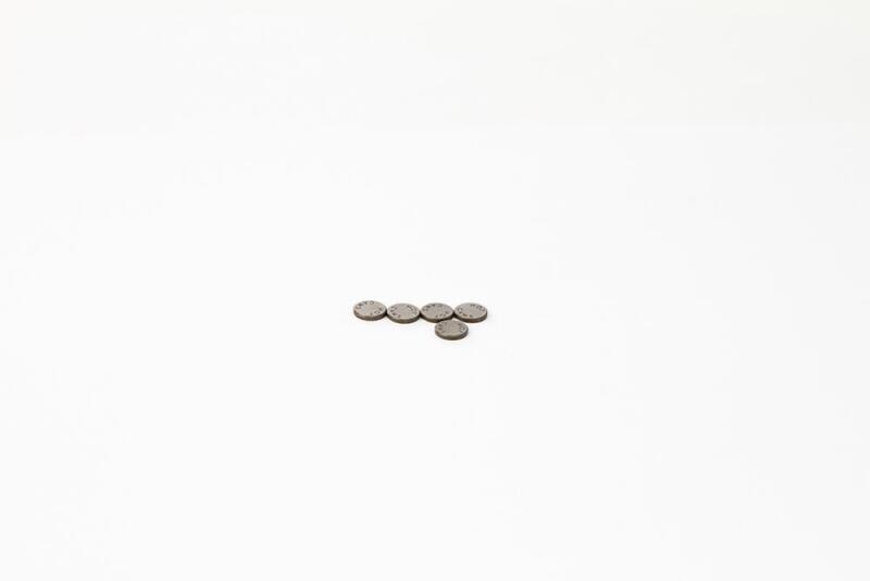 Hot Cams 14-16 YZ 250 F valve shim kit with 5 shims, 3.450mm thickness, designed for Yamaha YZ 250 F motorcycles.