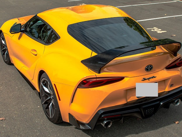 2020-Up Toyota GR Supra A90 A91 | MB Performance Style CARBON FIBER Rear Trunk Lid Wing Spoiler