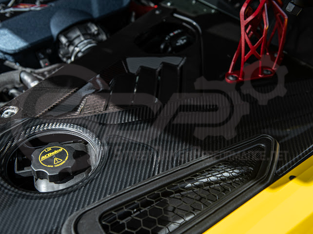 2025-Up Corvette C8 ZR1 | CARBON FIBER Engine Bay Trim Panel Cover Pair