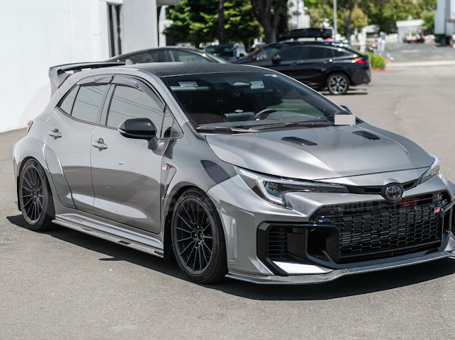 2025-UP TOYOTA GR COROLLA | GR STYLE 3 PIECE FRONT SPLITTER LIP GROUND EFFECTS