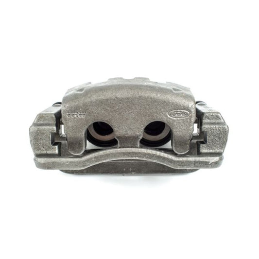 PowerStop OE rear left brake caliper with bracket for Ford F-250 Super Duty 2005-2007, automotive replacement part.