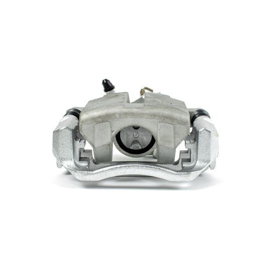 PowerStop rear right OE brake caliper with bracket for Buick Allure 2005-2009, showing the metal caliper and mounting hardware.