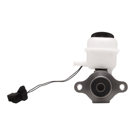 DFC Kia Sportage brake master cylinder showing metal body and mounting ports for vehicle brake system repair.