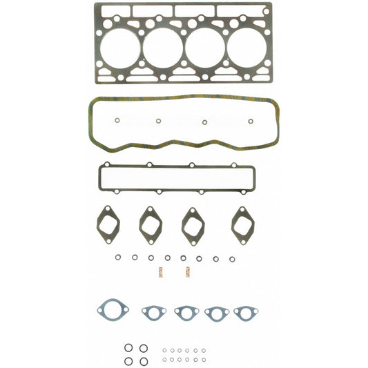 Fel-Pro HS 8754 PT PermaTorque engine cylinder head gasket set with multiple gaskets and seals for automotive repair.
