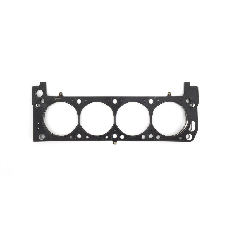 Cometic Ford 335 Series V8 MLS cylinder head gasket with .092 inch thickness and 4.100 inch bore, designed for engine sealing.