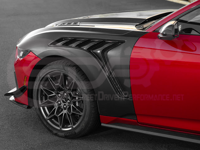 2024-UP FORD MUSTANG S650 | GTD STYLE FRONT SIDE VENTED FENDERS
