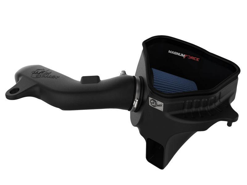 aFe Magnum FORCE Stage-2 Pro 5R Cold Air Intake System for BMW 335i N55, showing the intake components and filter.