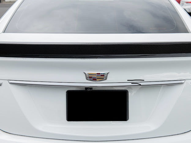 2020-Present Cadillac CT5 Sport / CT5-V / CT5-V Blackwing | Blackwing Style CARBON FIBER Rear Trunk Spoiler Wing