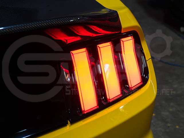 2015-2023 FORD MUSTANG S550 | EURO RGB SEQUENTIAL SIGNAL LED XB REAR TAILLIGHTS PAIR