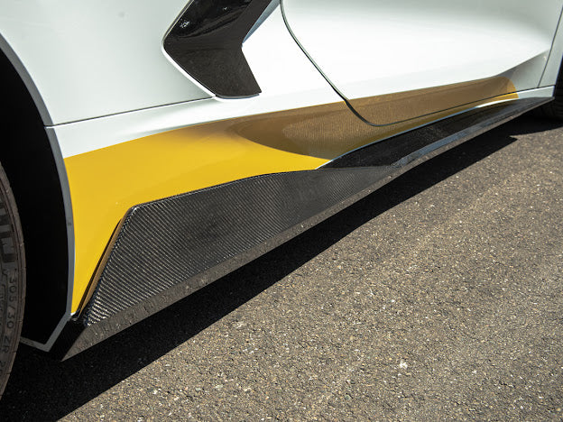2020+ C8 Corvette | "5VM Style" Side Skirt Rocker Panel Ground Effects