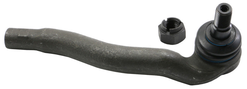 Moog front left outer tie rod for Mercedes-Benz C350 2006-2007, close-up view of the automotive steering component.