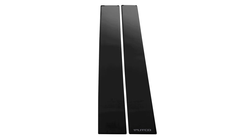 Putco black platinum pillar posts for 2020 RAM HD 2500/3500 quad and crew cab trucks, exterior trim set of four