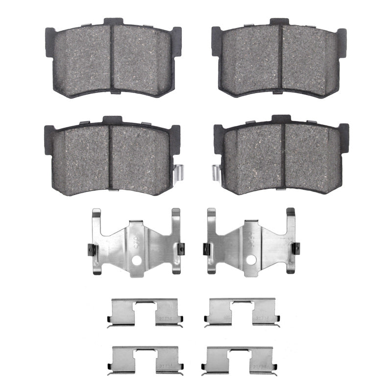 R1 Concepts Acura Legend R1 86-88 rear ceramic brake pads and hardware kit, OE quality for reliable stopping power