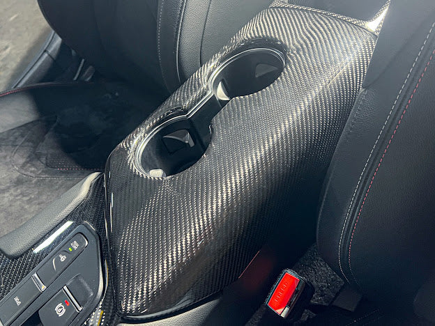 2020-Up Toyota GR Supra A90 A91 | Factory Style DRY CARBON FIBER Center Console Arm Rest Panel Cover