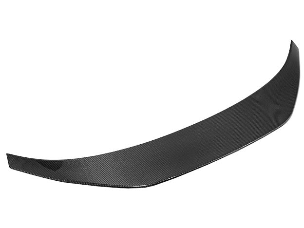 Carbon fiber rear spoiler wing for 2022-up Toyota GR86 and Subaru BRZ, JDM style, by Street Driven Performance.