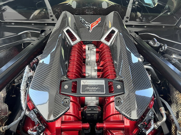 2023+ CORVETTE C8 Z06 CARBON FIBER ENGINE COVER