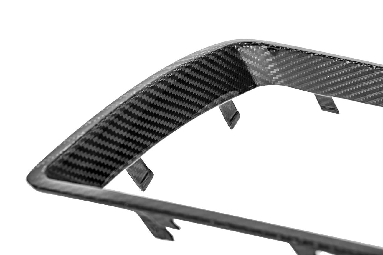 2008-09 PONTIAC G8 CARBON FIBER FRONT GRILLE TRIM SURROUNDING INSERT
