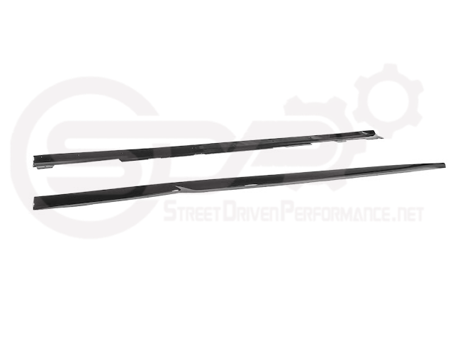 2016-2024 Camaro SS & 2019-2024 Chevrolet Camaro LT / LS / RS Models | SDP T6 Style GLOSSY BLACK Front Lip Splitter Side End Cap & Side Skirts Aero Kit
