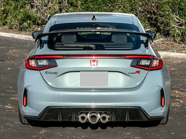 2023-UP HONDA CIVIC FL5 TYPE-R | JDM FACTORY STYLE CARBON FIBER REAR HIGH WING SPOILER