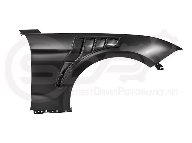 2018-2023 FORD MUSTANG GT500 KR STYLE FRONT SIDE VENTED FENDERS PAIR