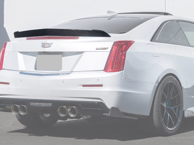 2016-2019 Cadillac ATS-V COUPE  | SDP Package Carbon Fiber Trunk Spoiler Wing