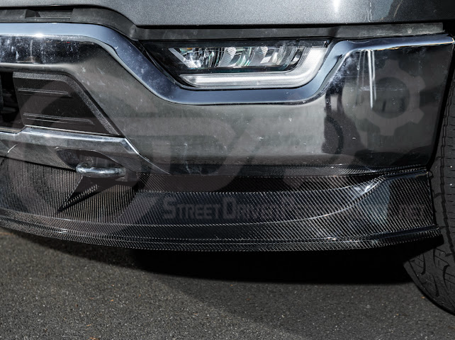 2021-Up Ford F-150 | SDP Performance CARBON FIBER 2Pcs Front Bumper Lip Splitter Ground Effects