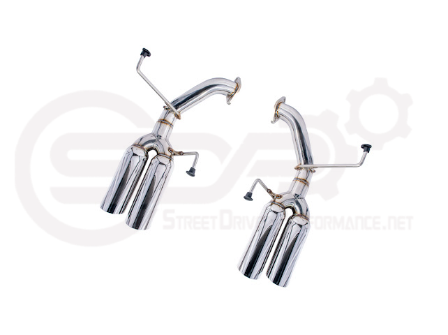 2022-PRESENT SUBARU WRX | MUFFLER DELETE BOSO AXLE BACK EXHAUST (CHROME OR BURNT BLUE TIPS)