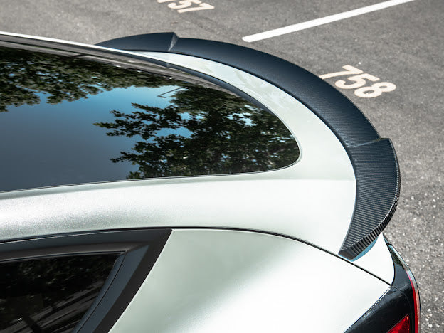 2020-UP TESLA MODEL Y CARBON FIBER REAR TRUNK LID SPOILER WING