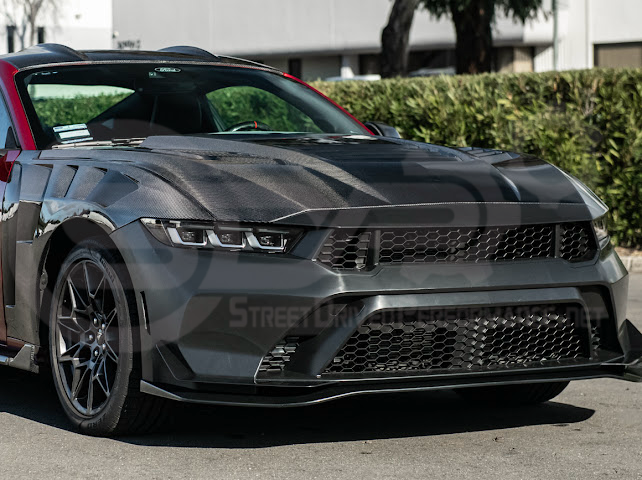 2024-UP FORD MUSTANG S650 | S650 GTD STYLE FULL CONVERSION FRONT BUMPER KIT