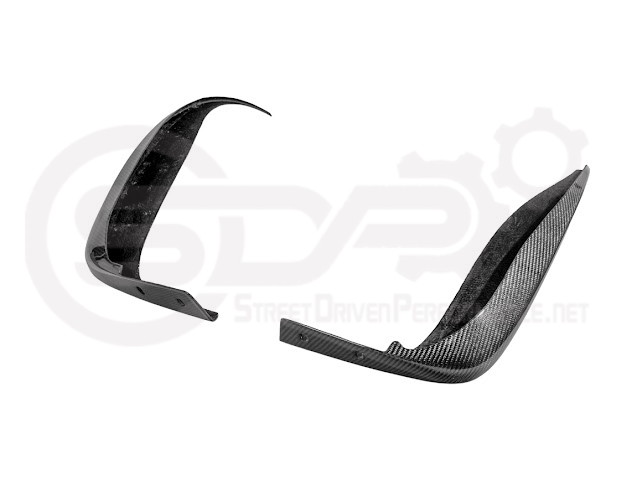 2005-2013 Chevrolet Corvette C6 |Z06 ZR1 STYLE CARBON FIBER Front & Rear Splash Guard Mud Flaps