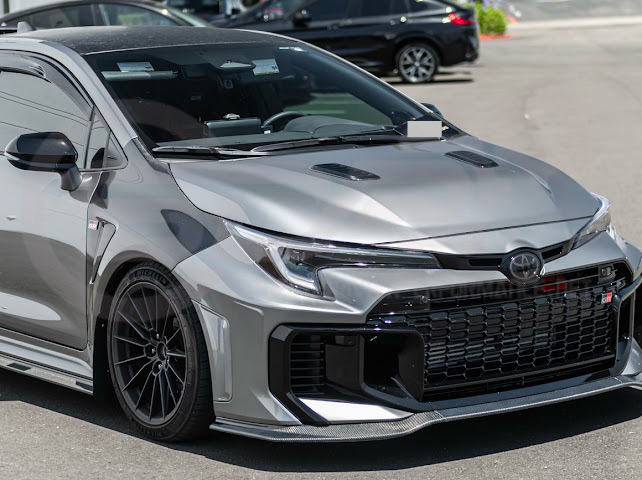 2025-UP TOYOTA GR COROLLA | GR STYLE 3 PIECE FRONT SPLITTER LIP GROUND EFFECTS