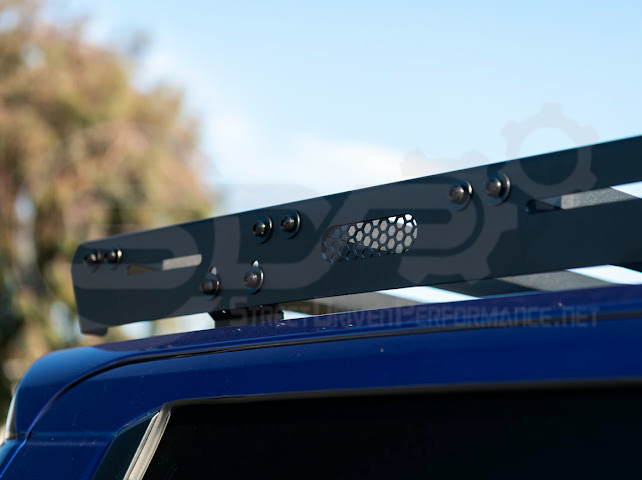 2016-2023 Toyota Tacoma | Extreme Off-Road Version 2 Carbon Steel Black Top Roof Rack Cargo Luggage Carrier