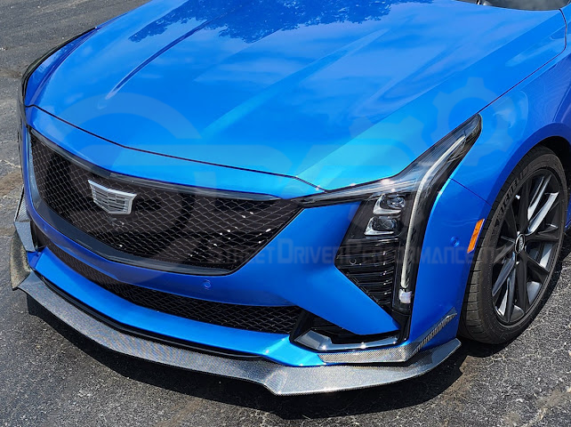2025-Up Cadillac CT5-V | SDP Performance Package Add On Front Side Bumper Canards Pair