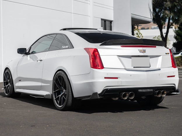 2016-2019 Cadillac ATS-V COUPE  | Wickerbill Trunk Spoiler Wing Carbon Fiber