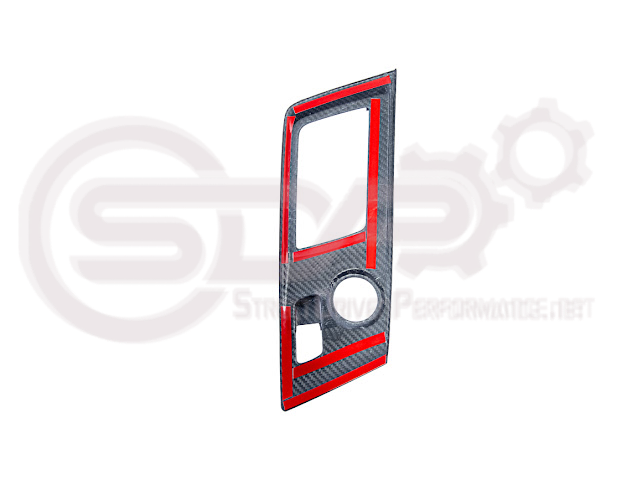 2014-2019 CHEVROLET CORVETTE C7 | FACTORY STYLE DRY CARBON FIBER CENTER CONSOLE SHIFTER TRIM PLATE COVER OVERLAY